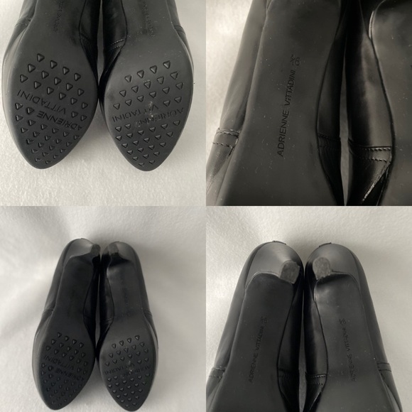 Adrienne Vittadini Size 9 1/2 Black Heeled Bootie - Picture 8 of 8